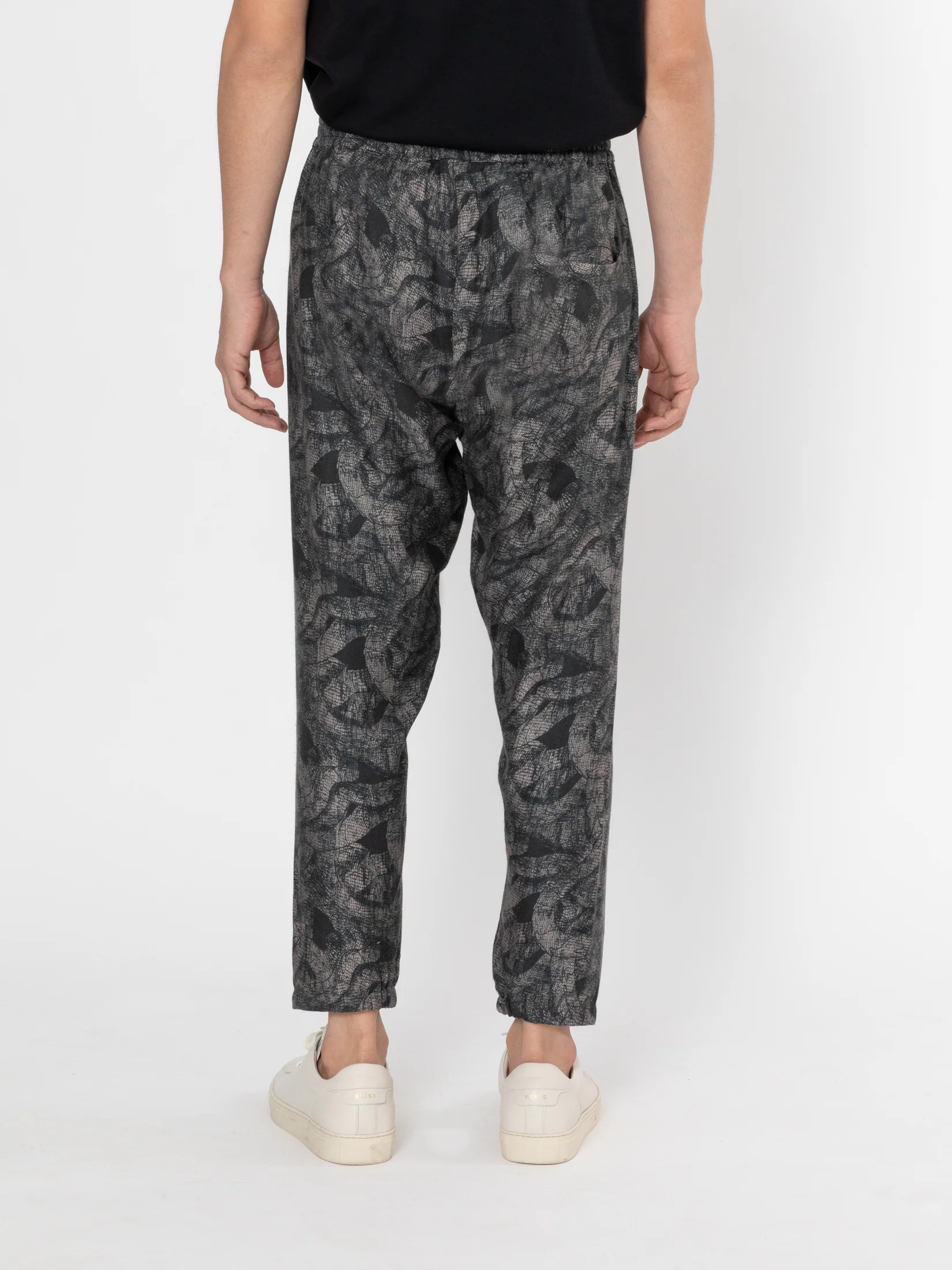Men Twisted Dragon Dhoti Pants - Image 3