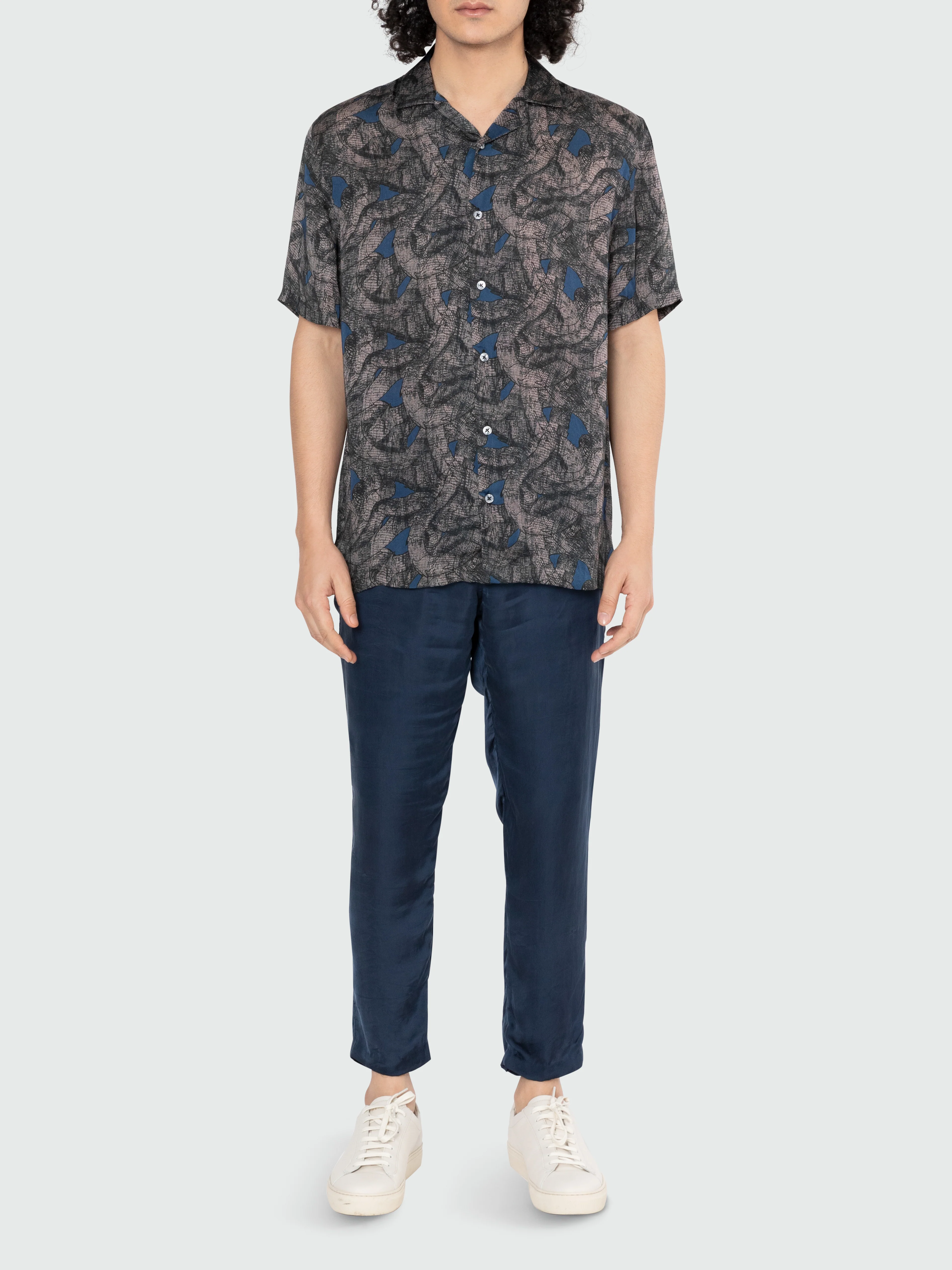 Men Twisted Dragon Resort Shirt - Image 2