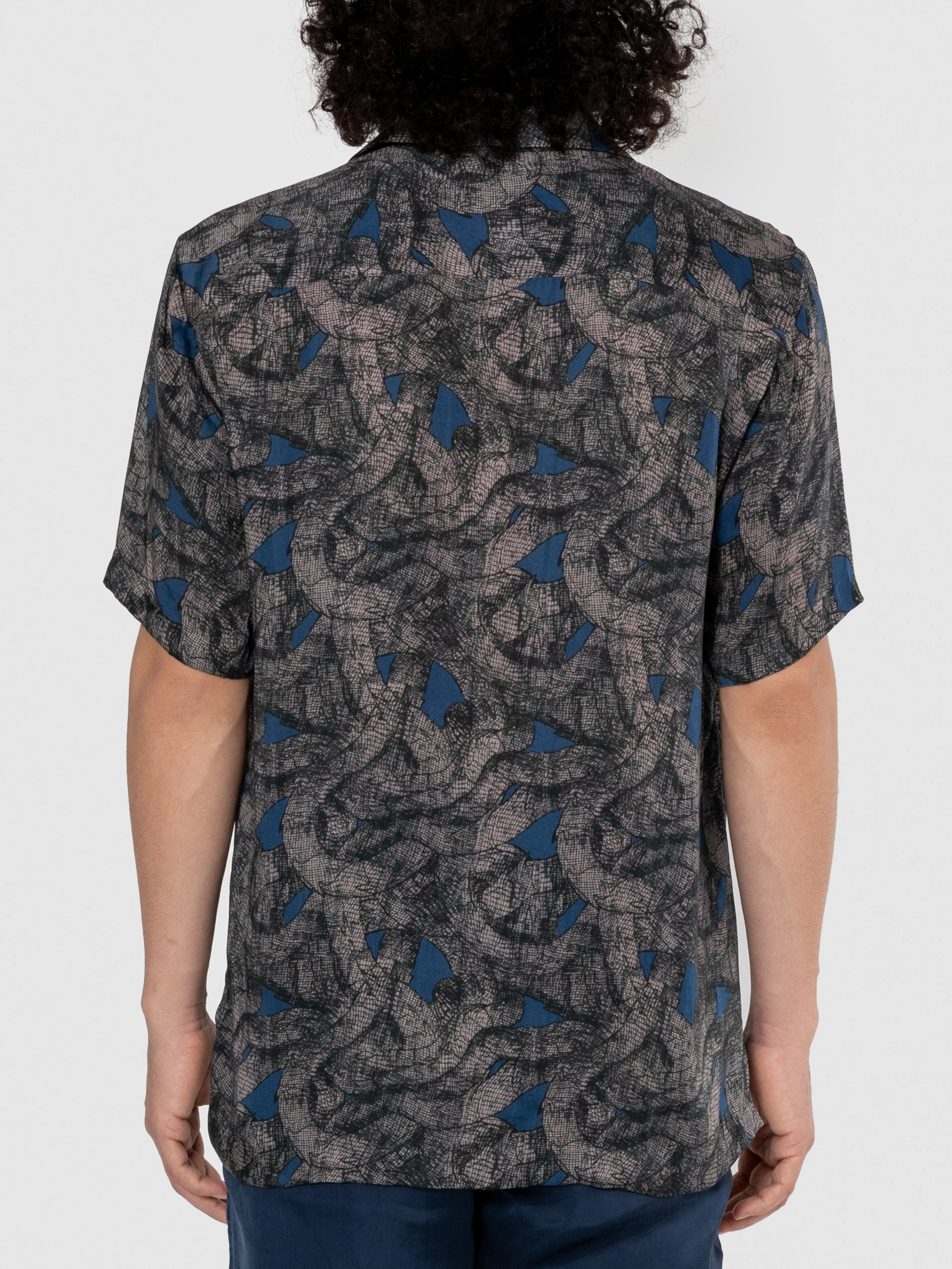 Men Twisted Dragon Resort Shirt - Image 3