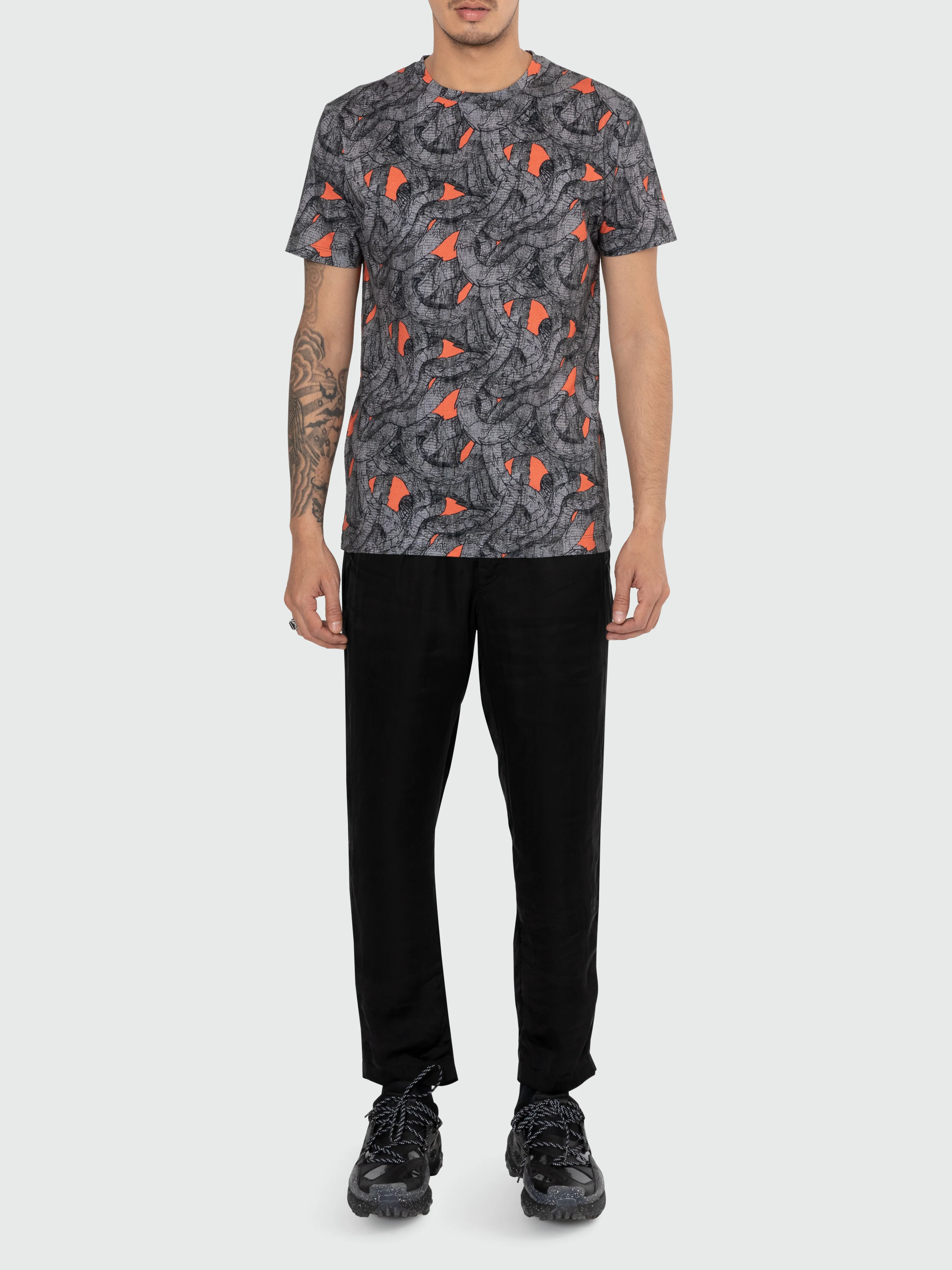 Men Twisted Dragon Tee - Image 2