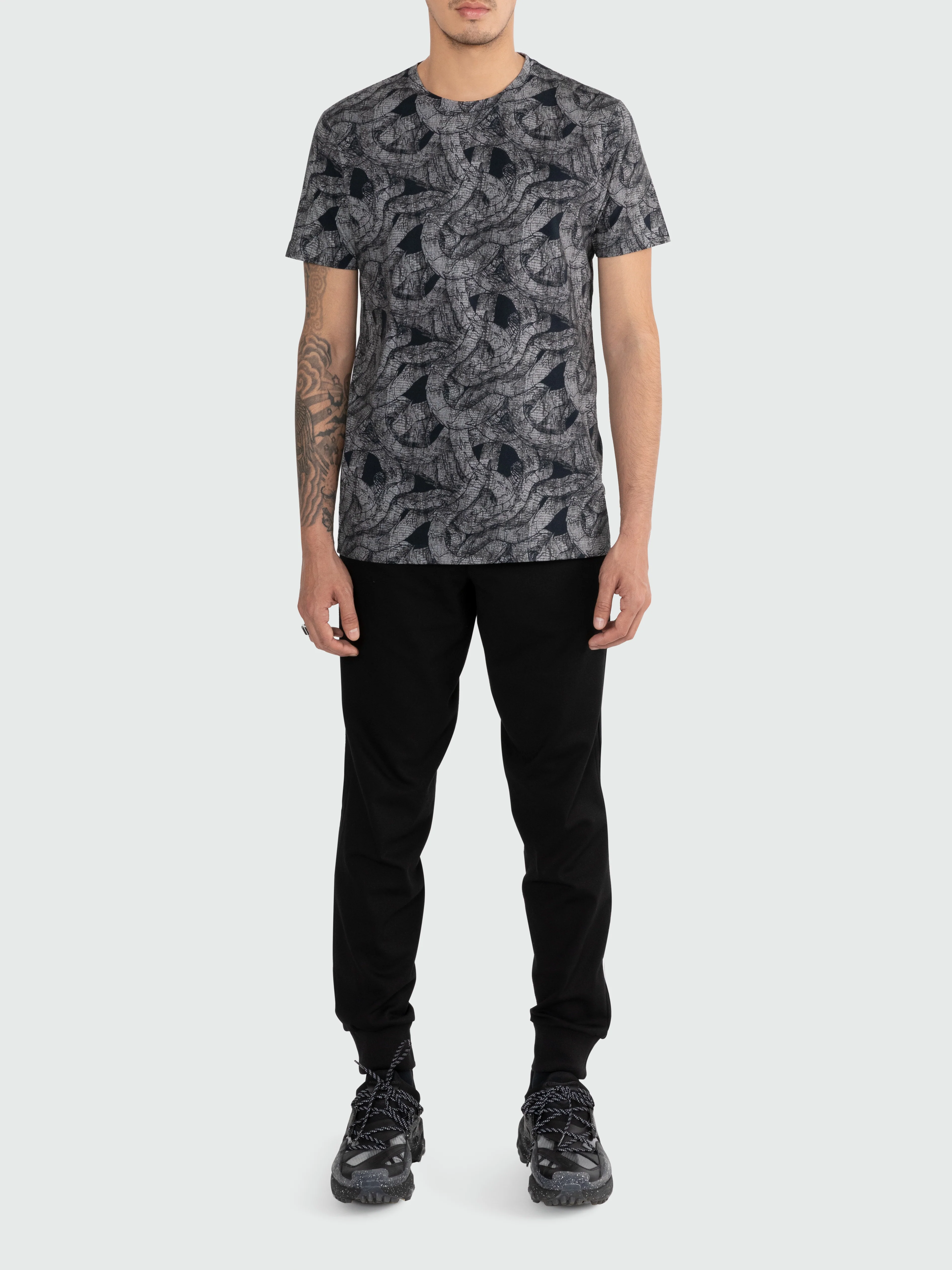 Men Twisted Dragon Tee - Image 2