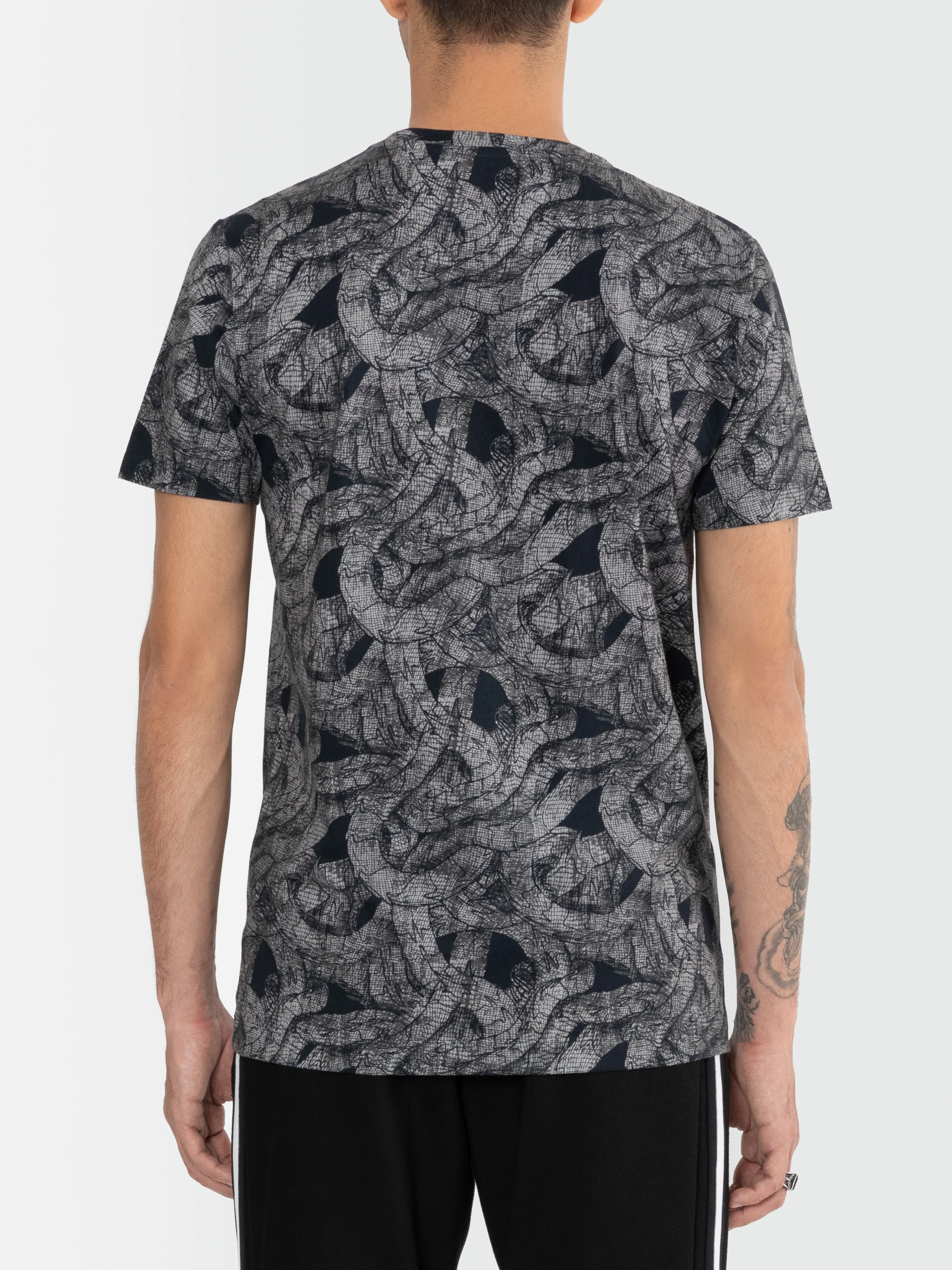 Men Twisted Dragon Tee - Image 3