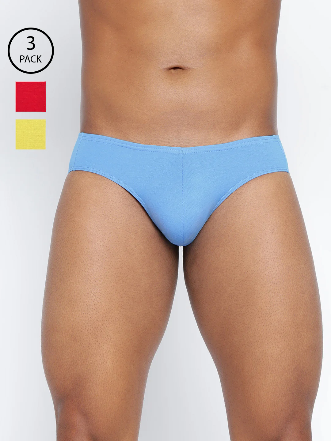 Men Ultra-Soft Brief Pack of 3