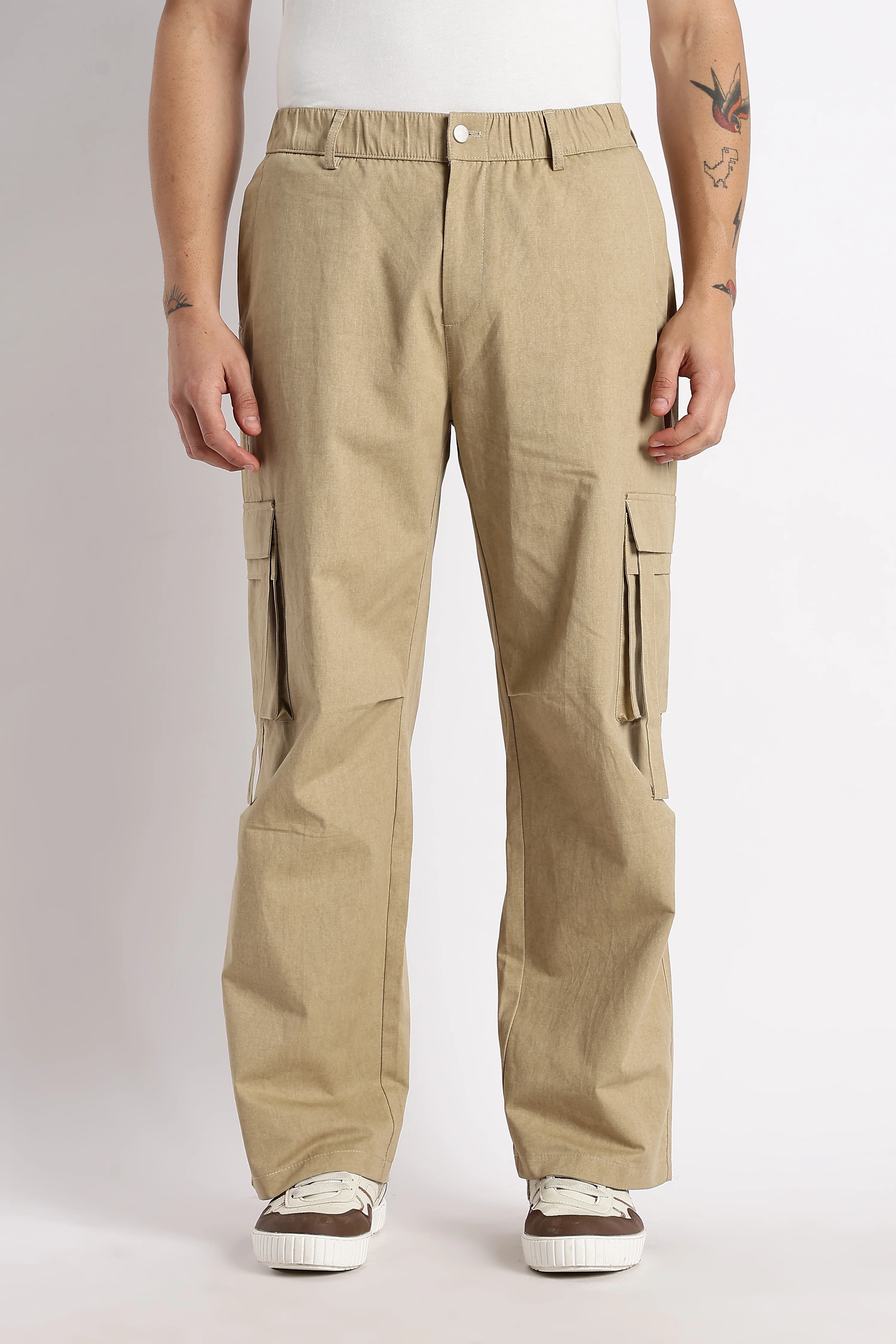 Men Urban Multi-Pocket Utility Bottoms - Image 7