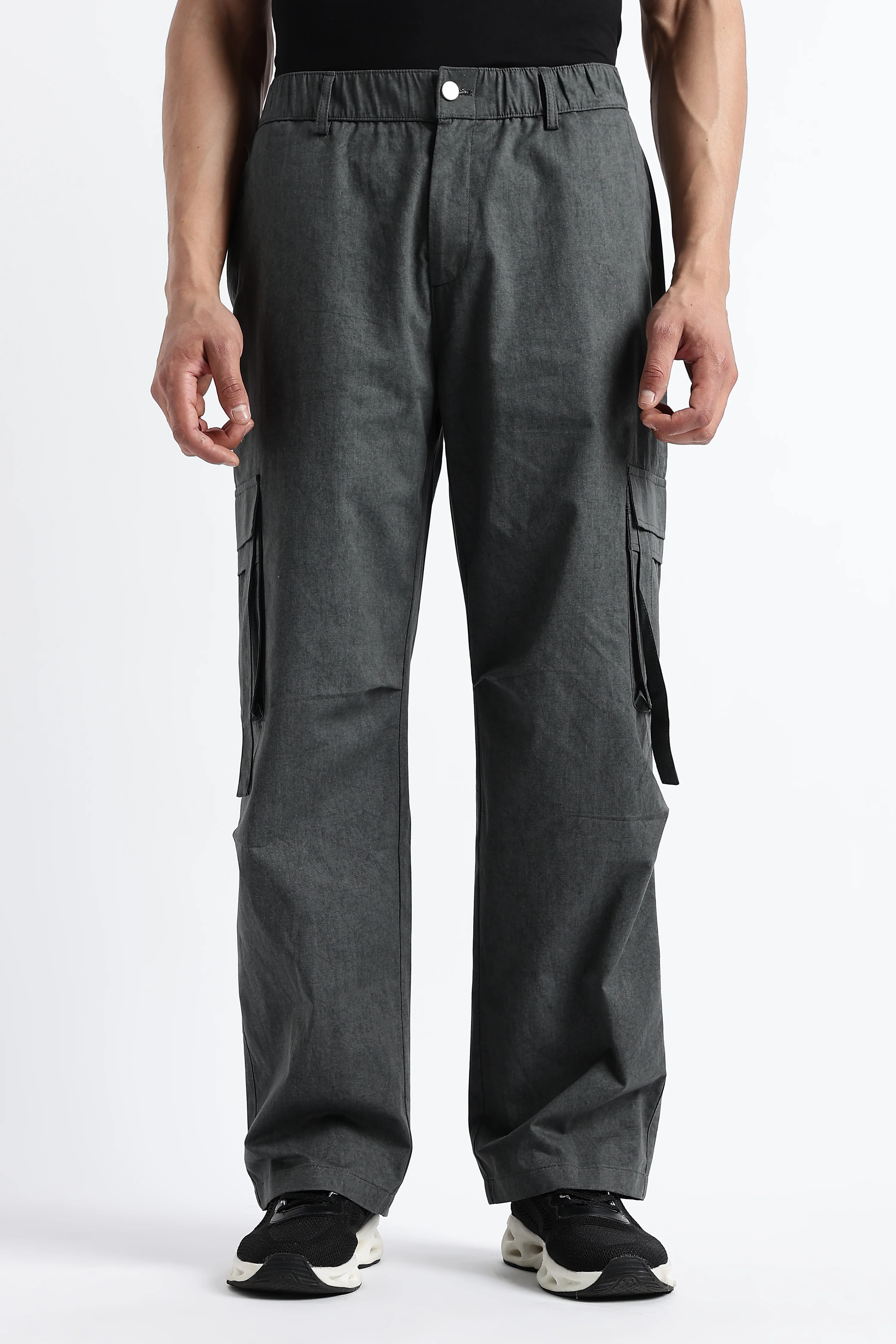 Men Urban Multi-Pocket Utility Bottoms - Image 4