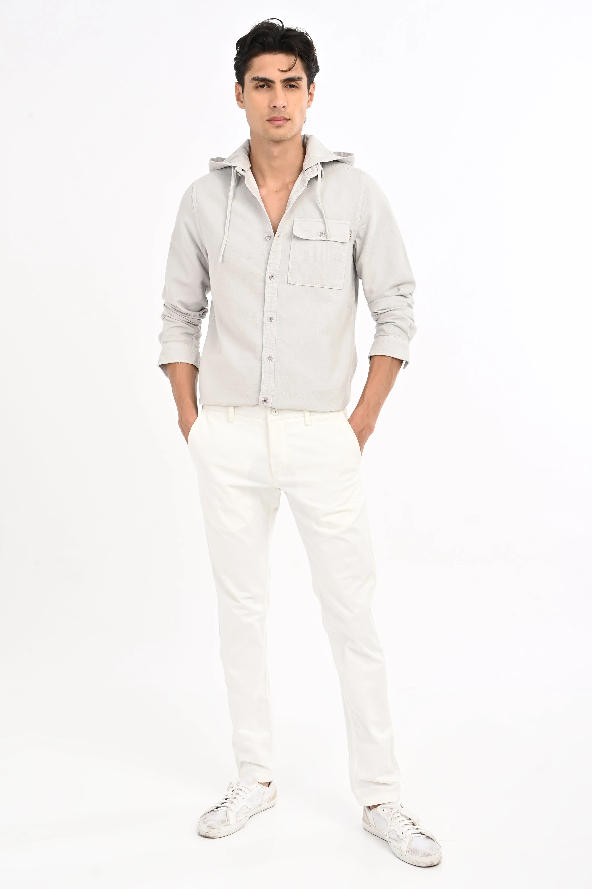Men Vampir Hooded Shirt - Image 3