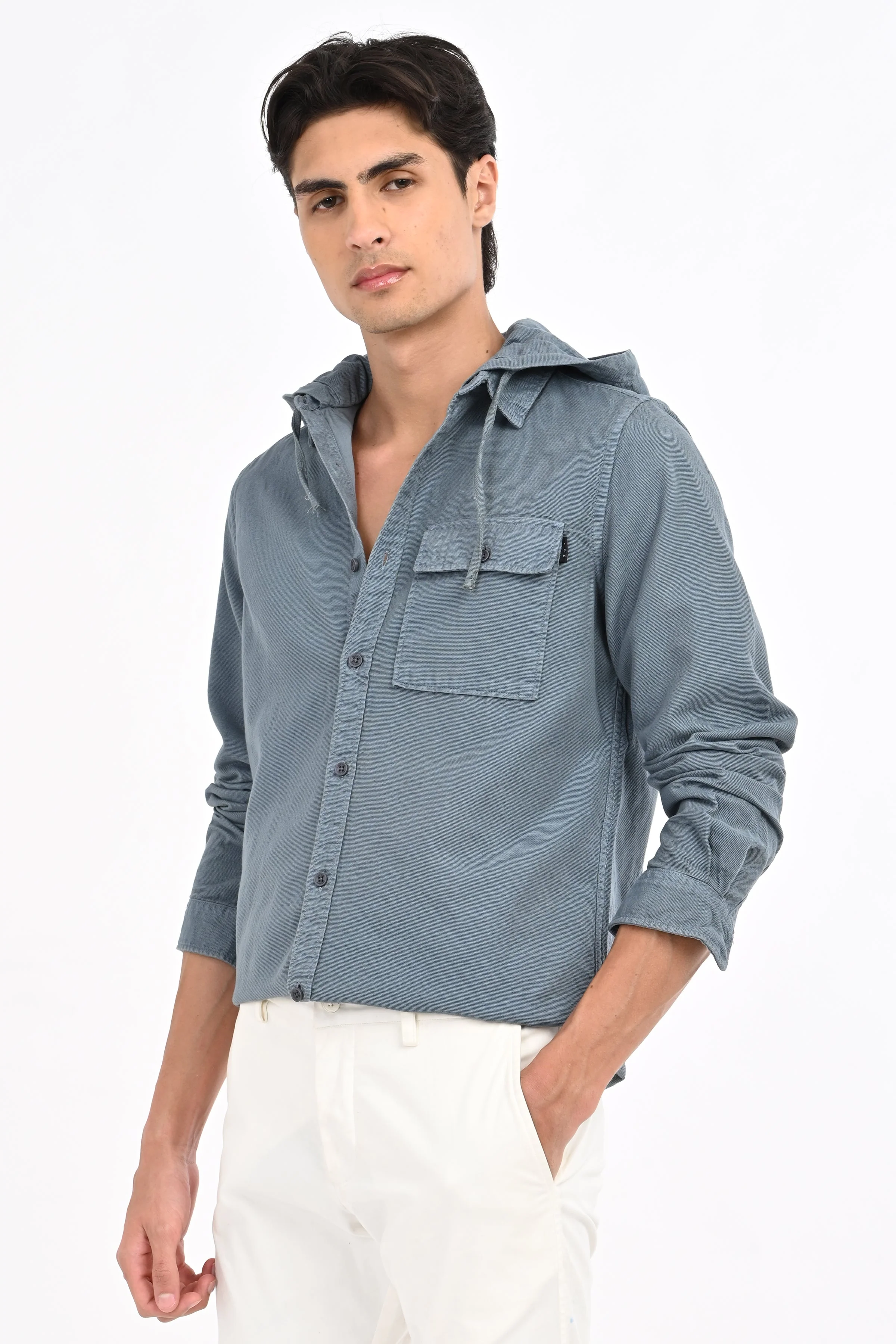 Men Vampir Hooded Shirt - Image 5