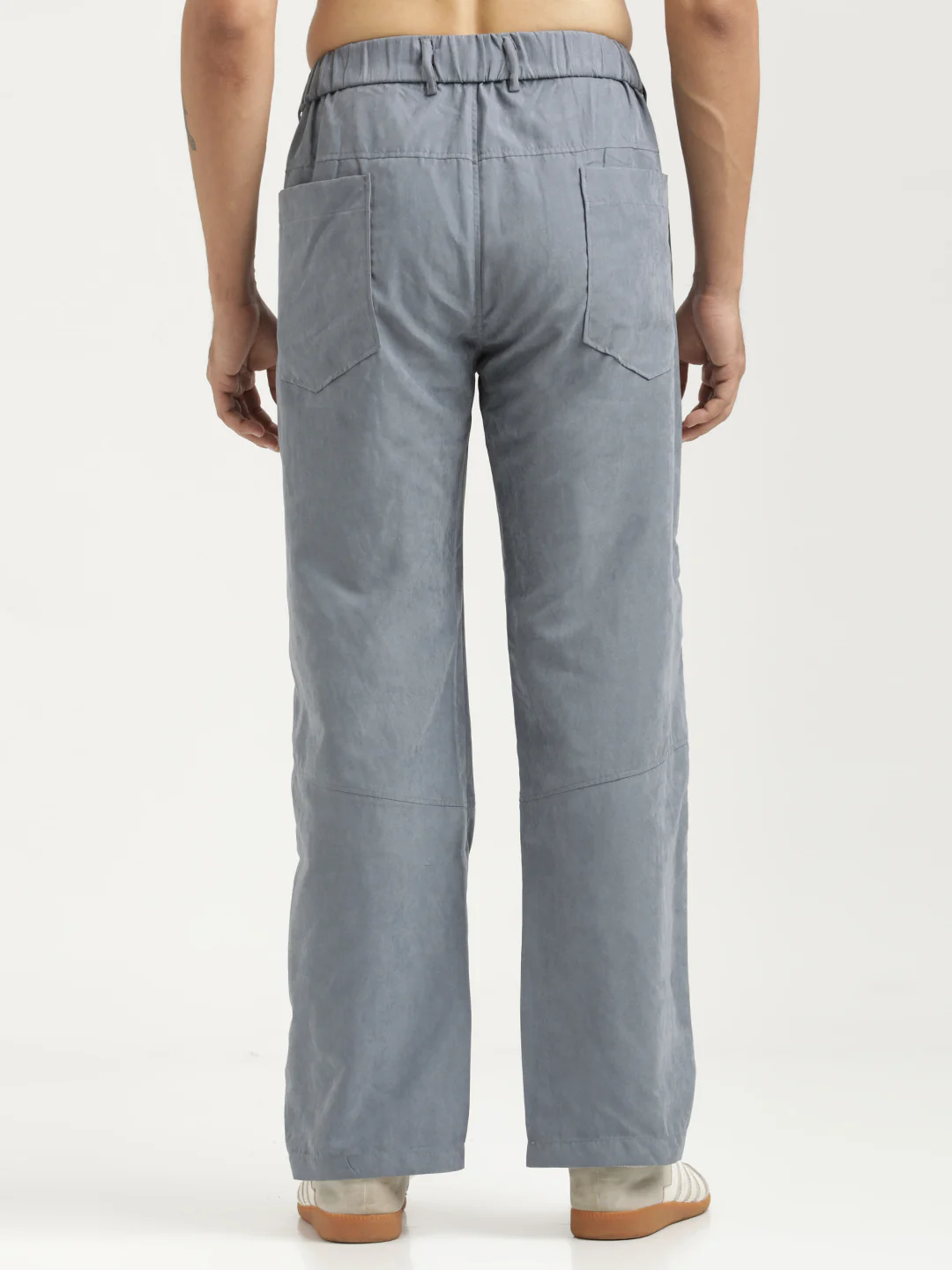 Men  Velvet Cargo Trousers - Image 3