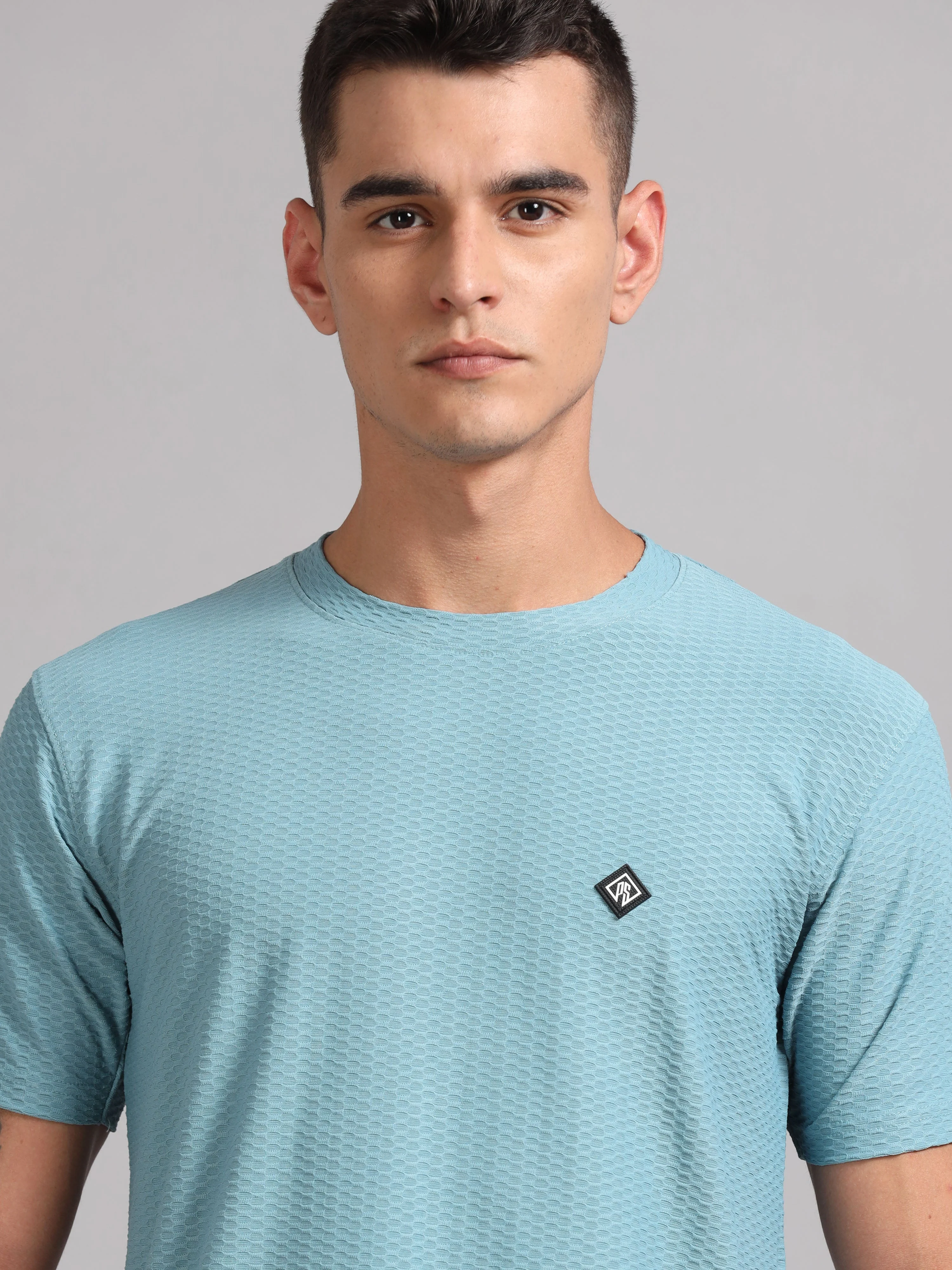 Men Whirl Tex Blue T-Shirt - Image 4