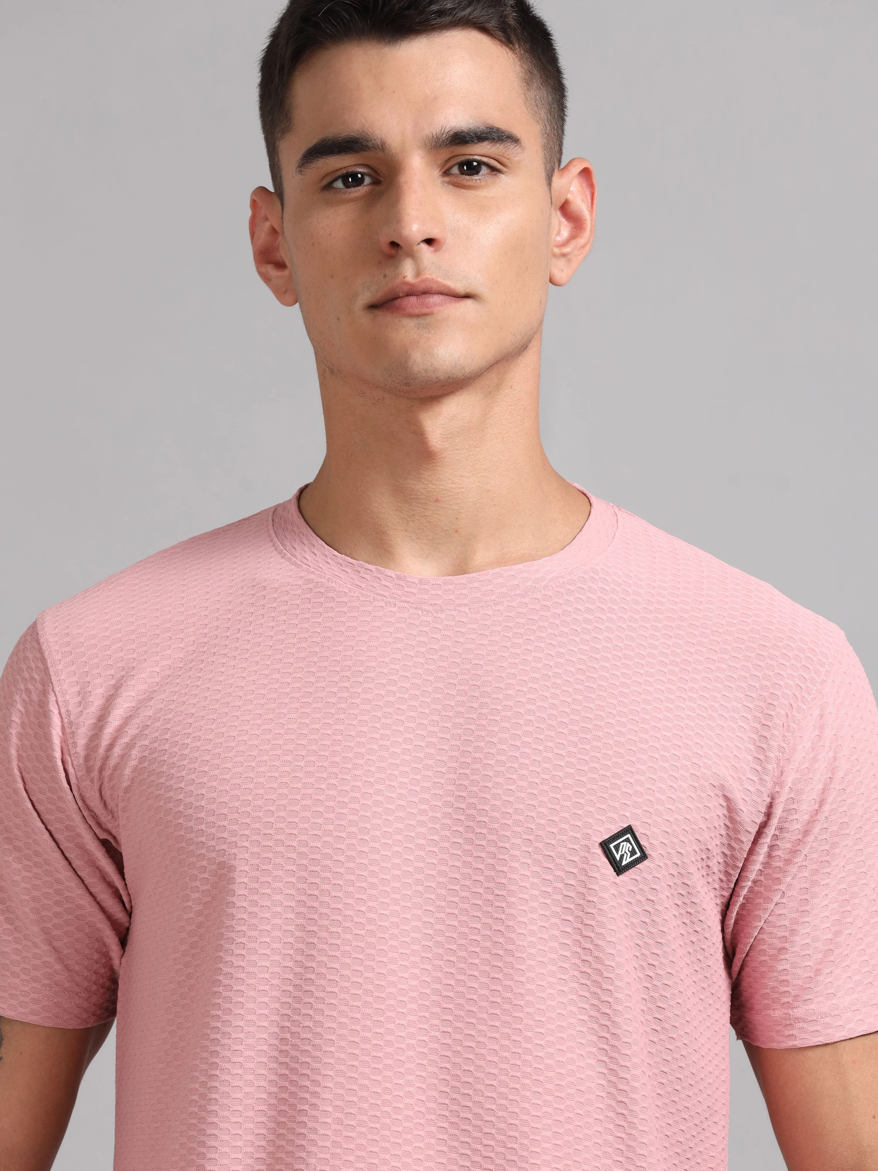 Men Whirl Tex Pink T-Shirt - Image 4
