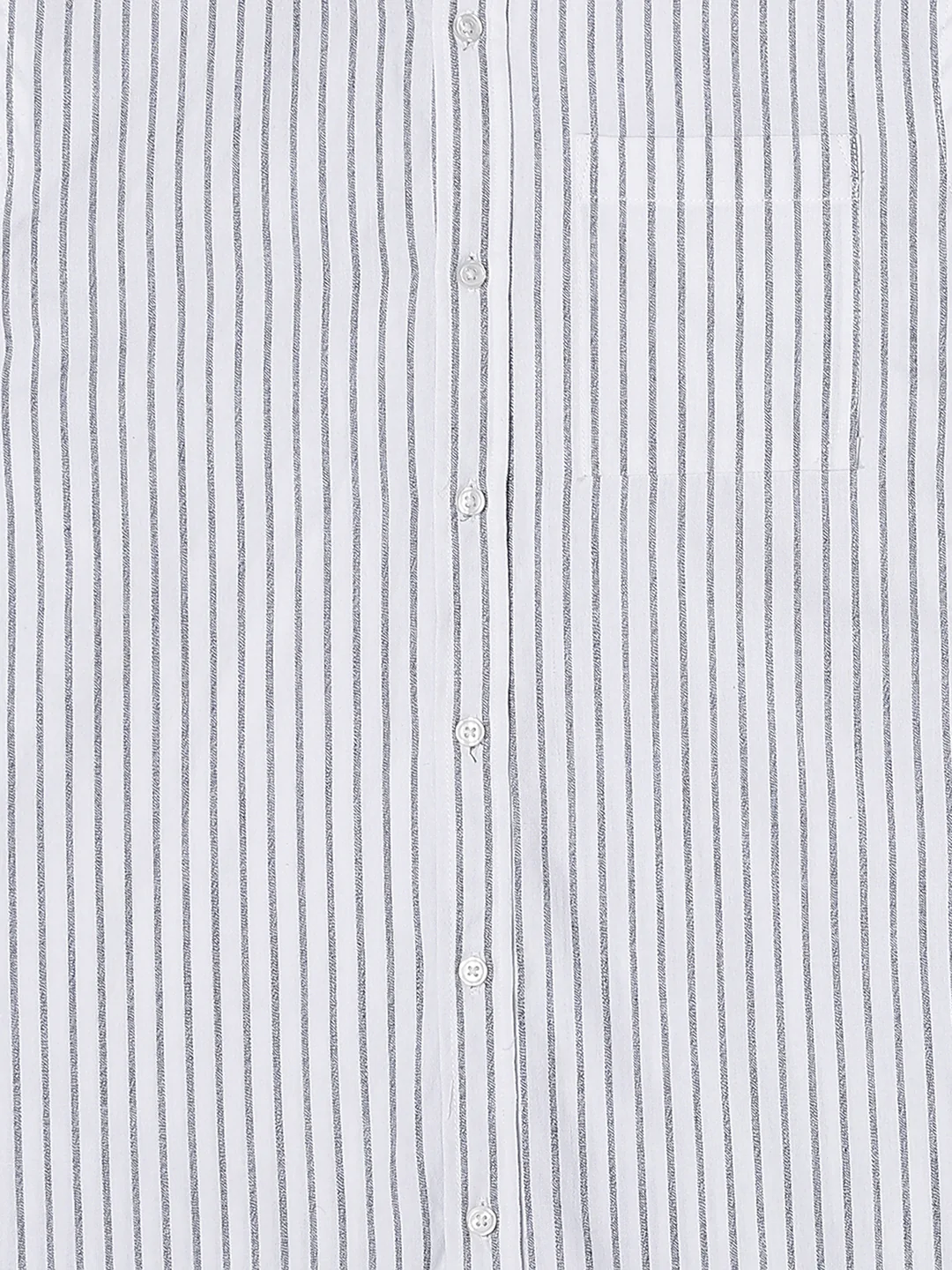 Men White Comfort Fit Shirt - Image 8