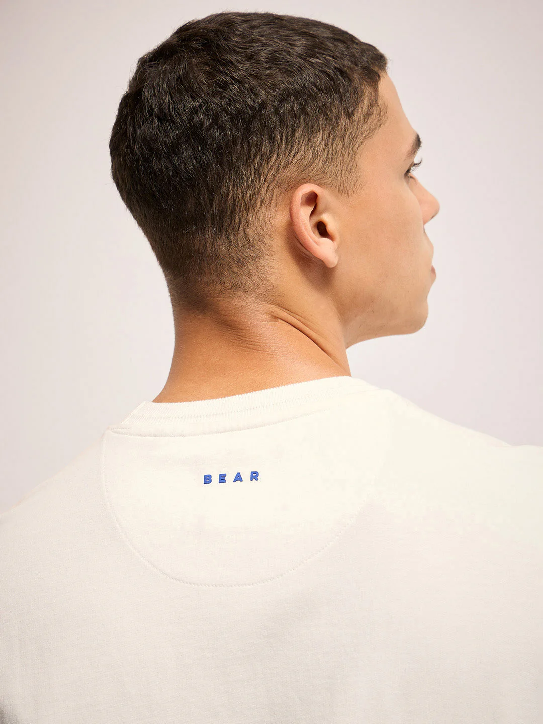 Men White Oversized Graphic T-Shirt - Image 6