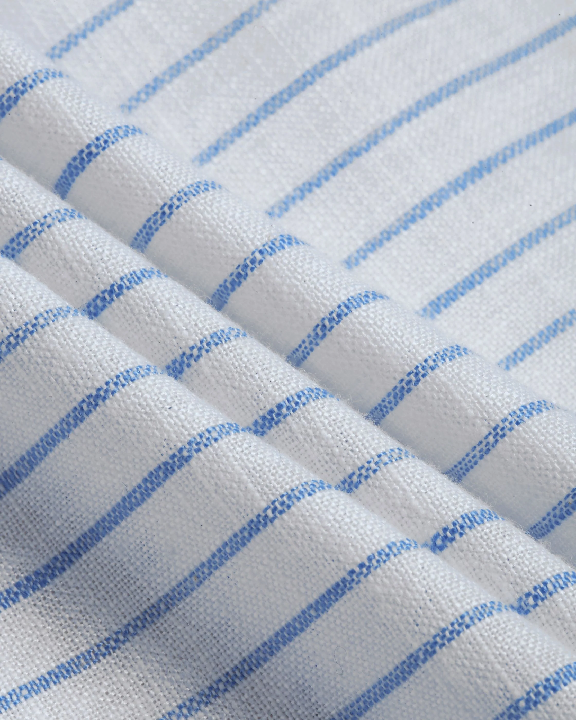 Men White Striped Shirt - Image 7