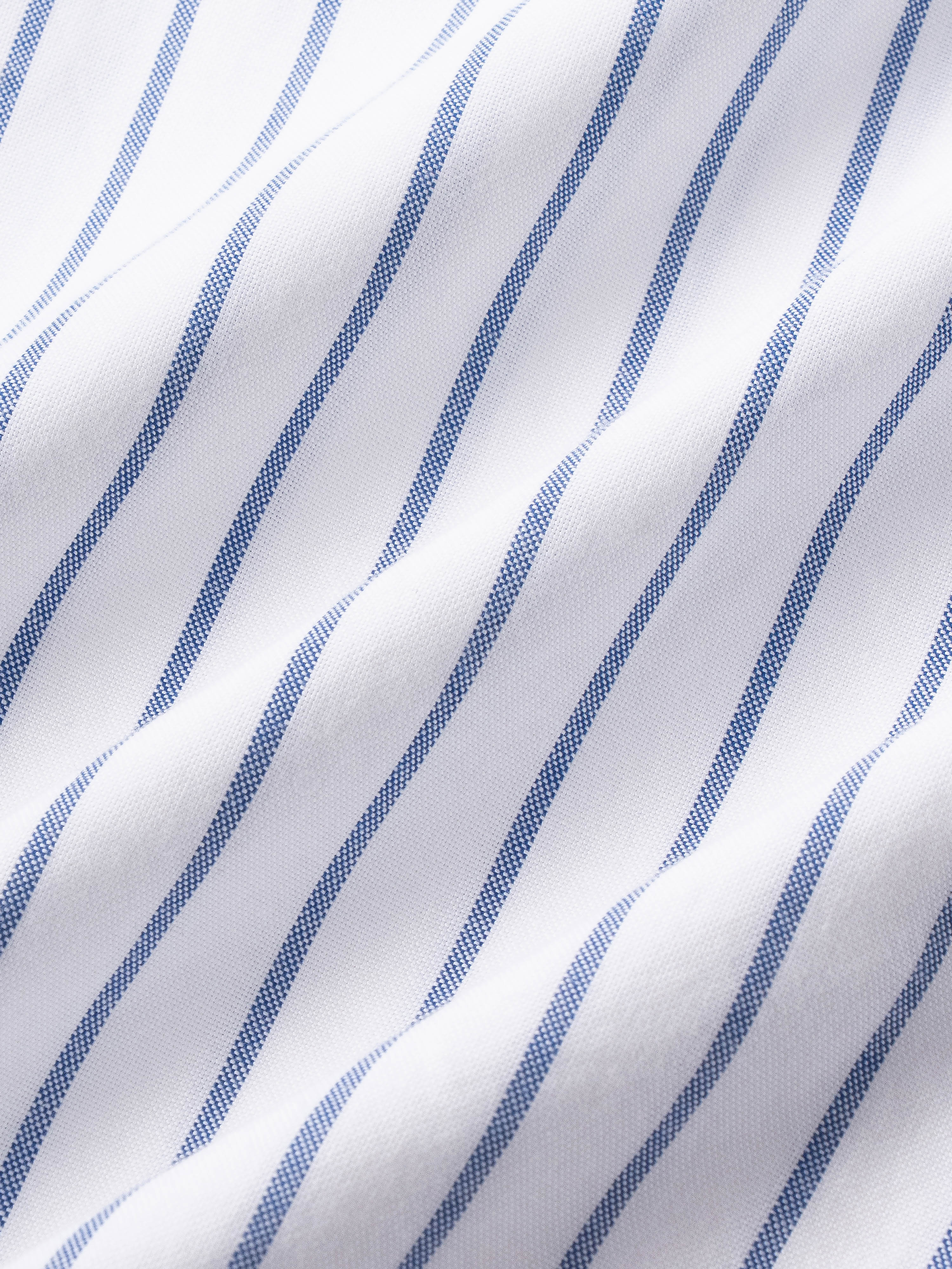 Men White Striped Shirt - Image 6
