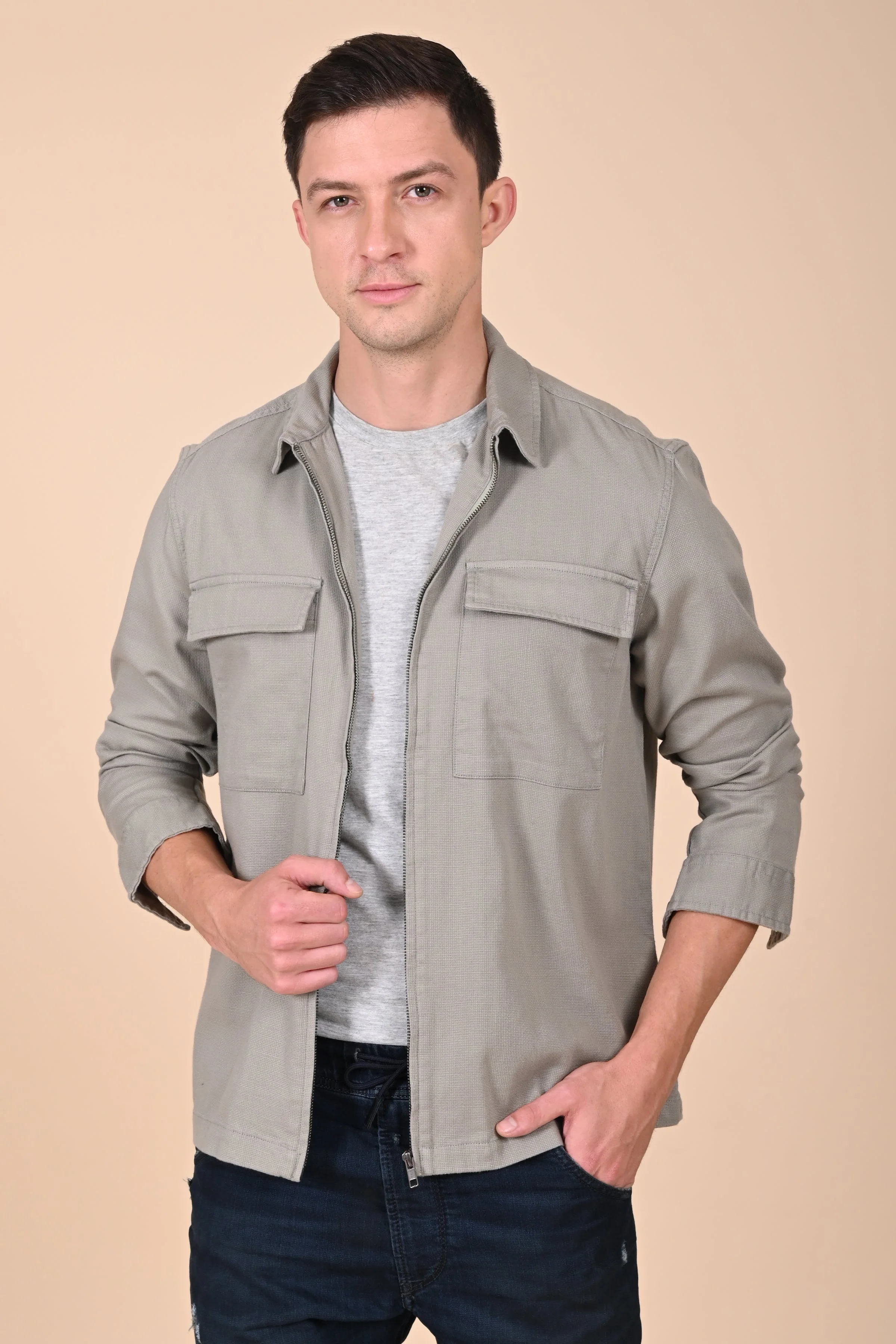 Men Winnie Zipper Jacket Pista Pop - Image 3