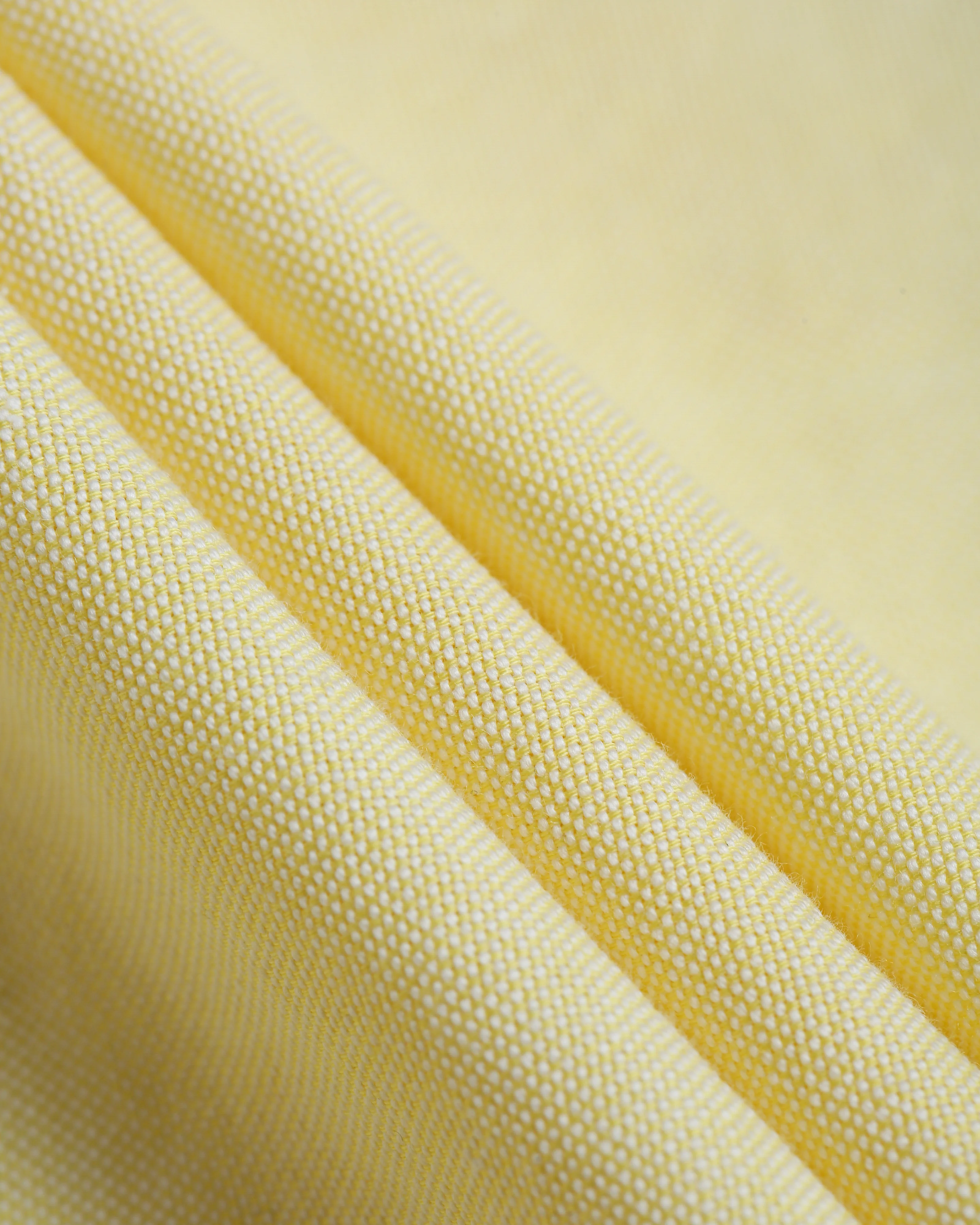 Men Yellow Oxford Shirt - Image 8