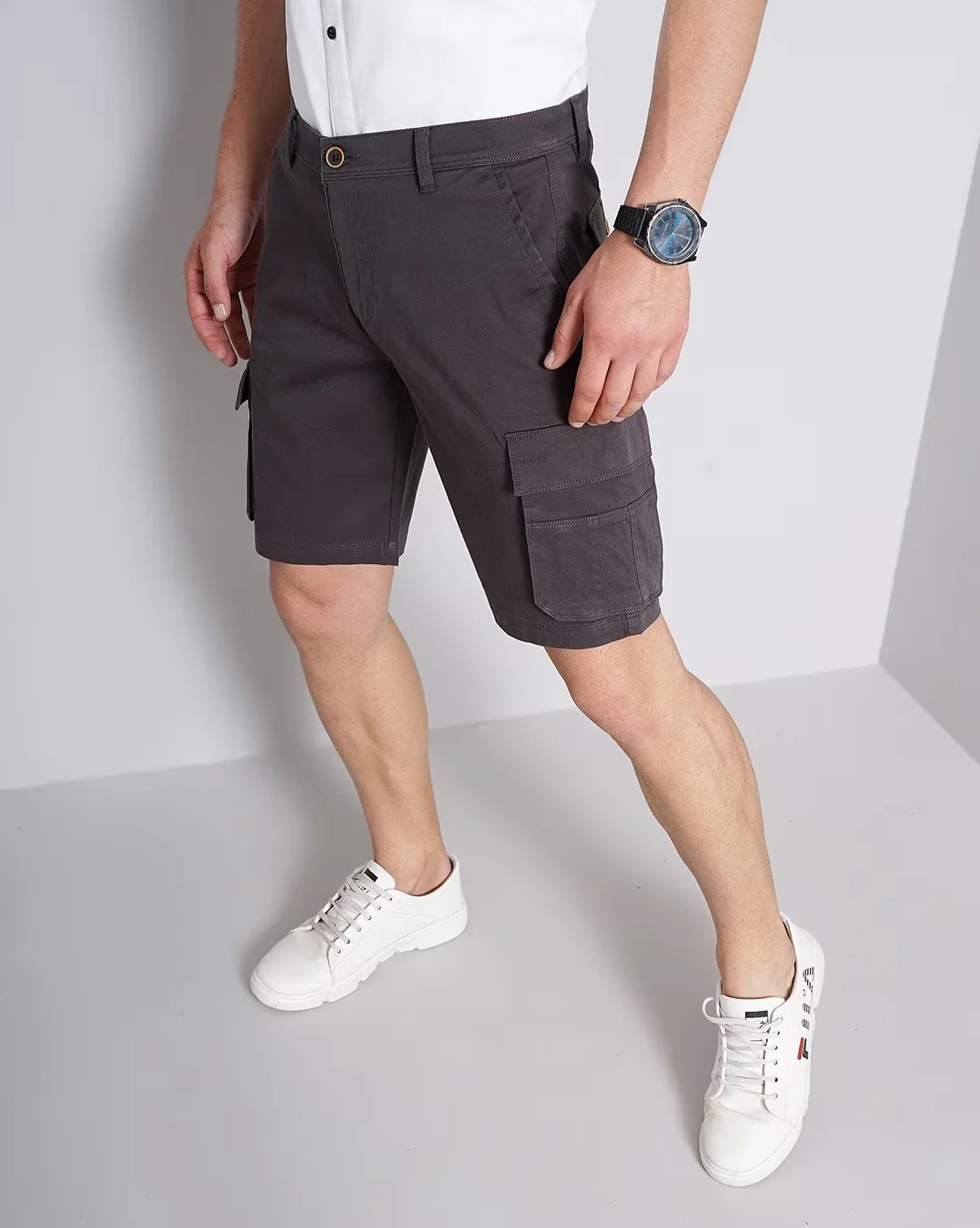 Men Black Shorts - Image 3