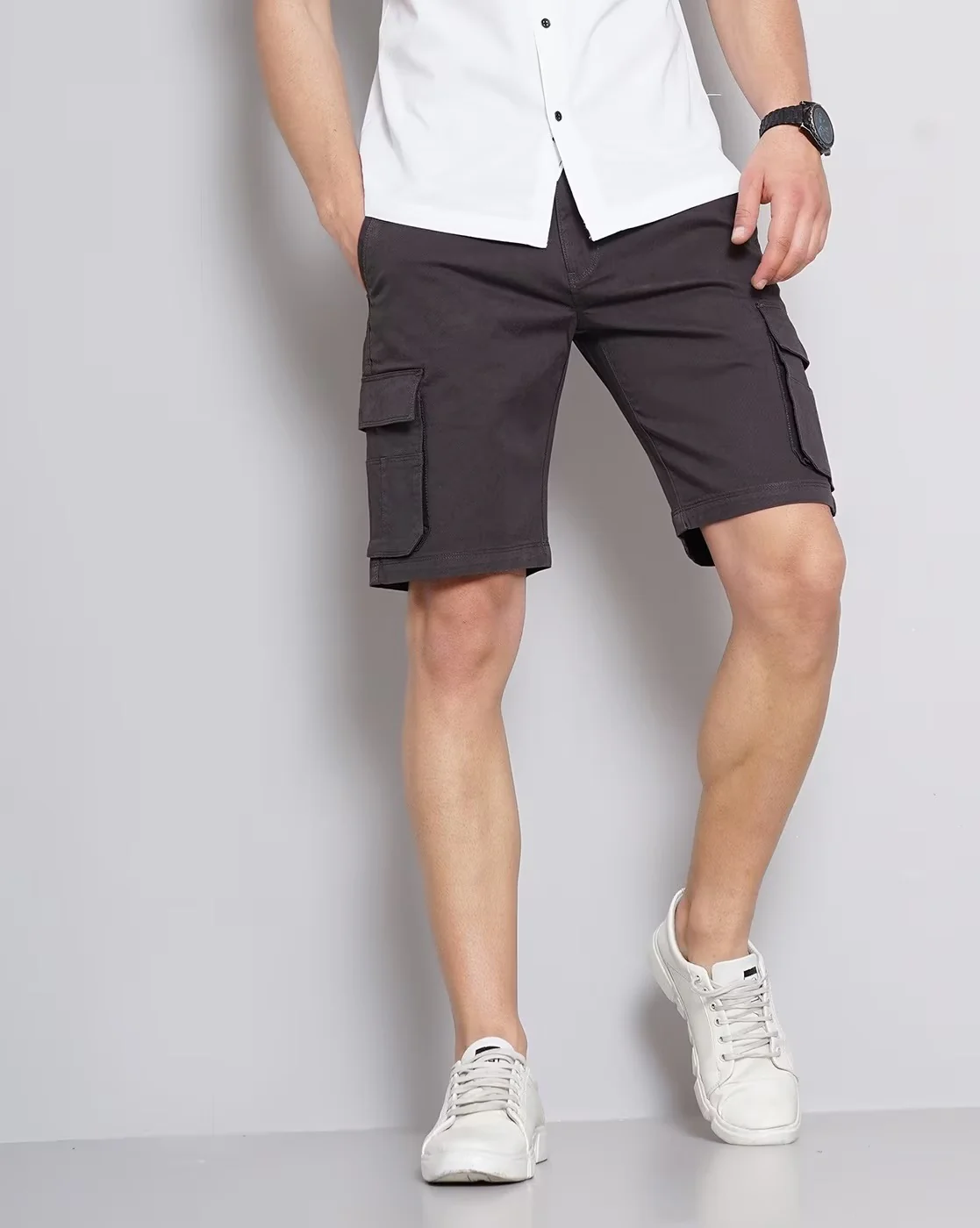 Men Black Shorts - Image 4