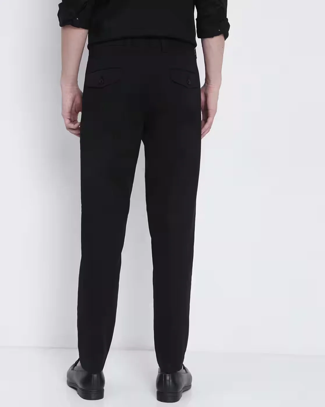 Men Black Trousers - Image 4