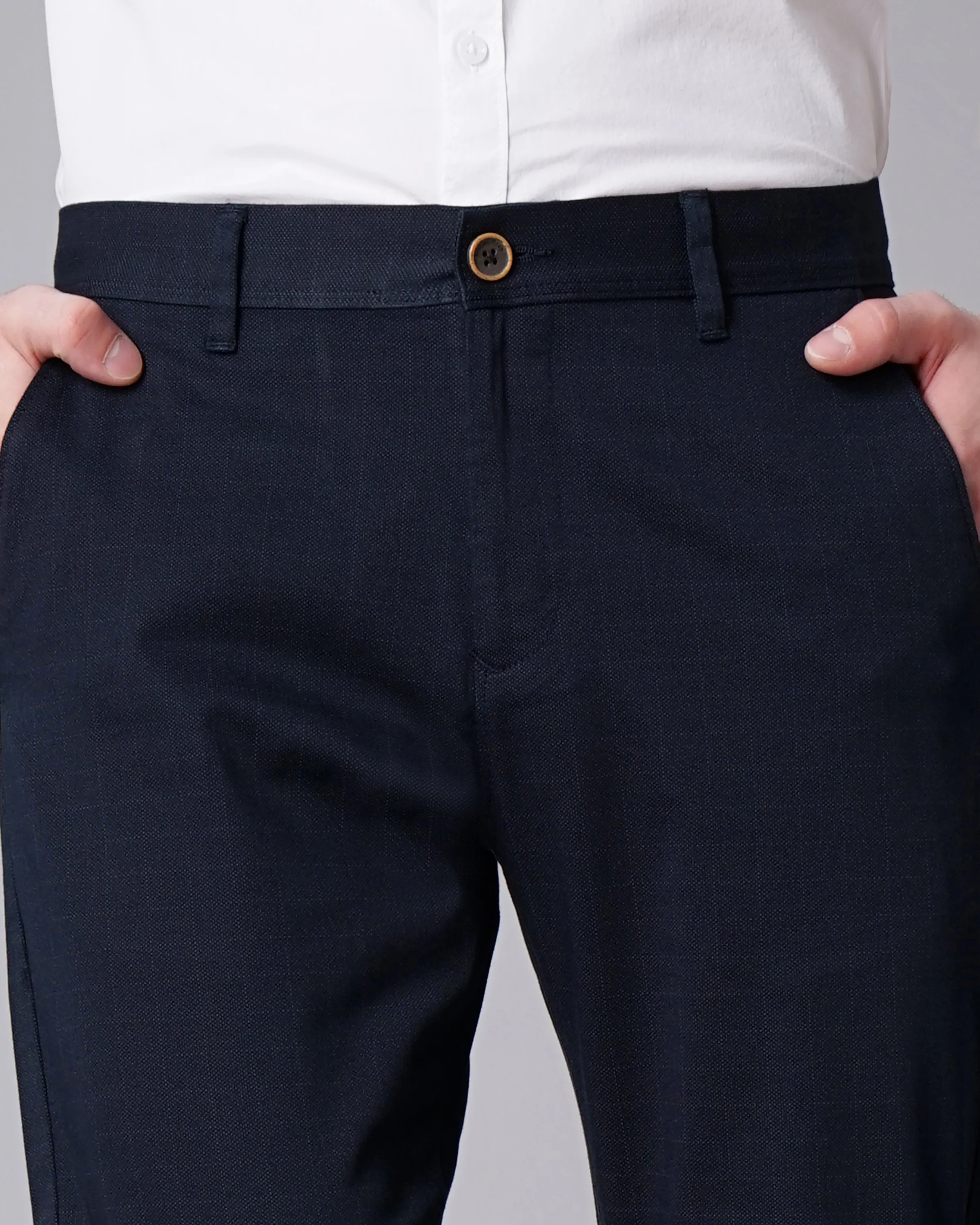 Men Blue Trousers - Image 2