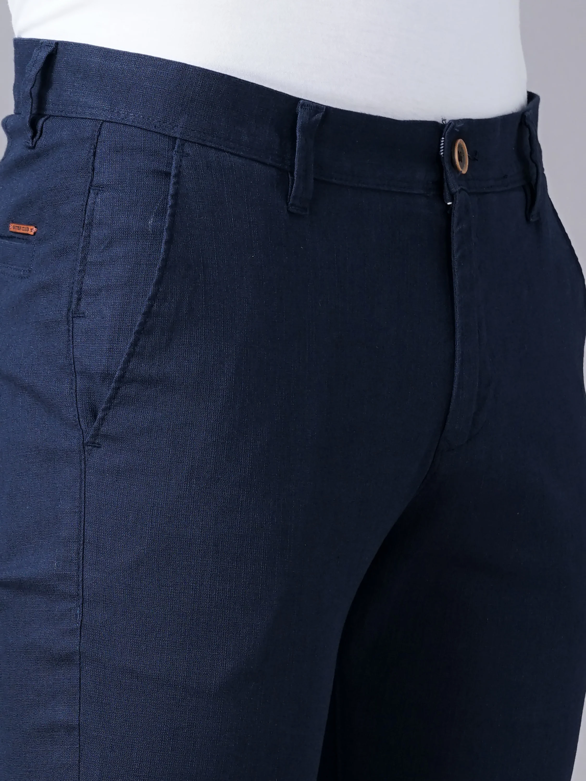 Men Blue Trousers - Image 2