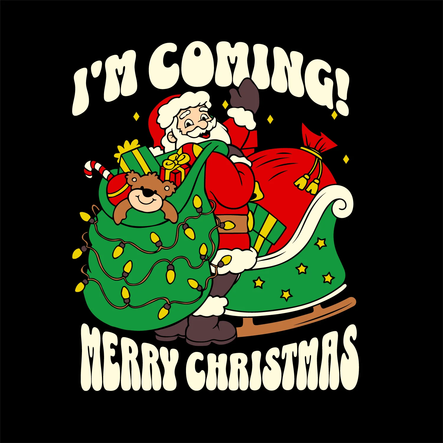 Men Printed Black Cotton Tshirt - Image 3