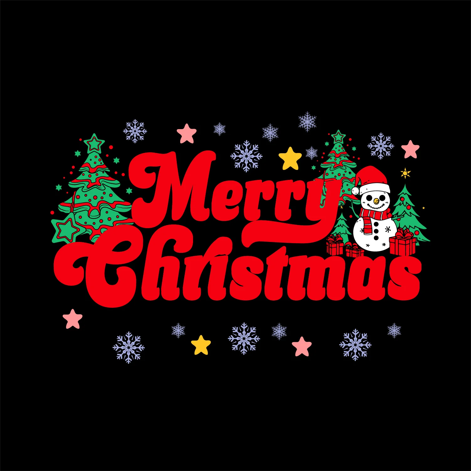 Men Printed Black Cotton Tshirt - Image 2