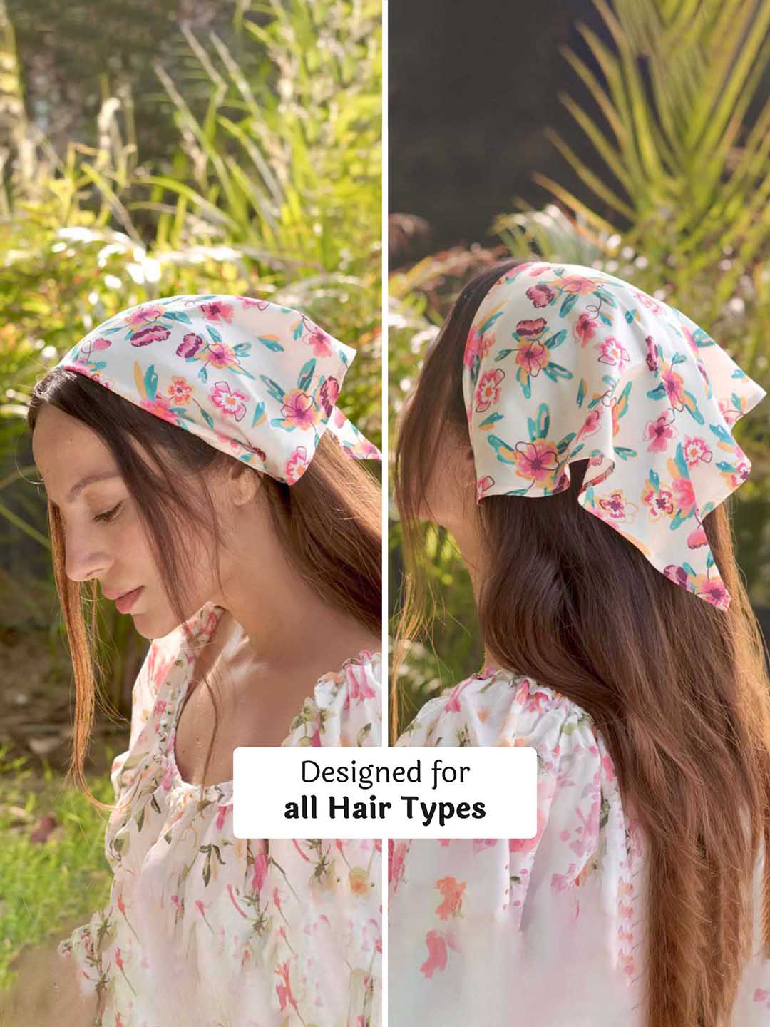 Multi Bloom Headscarf - Image 3