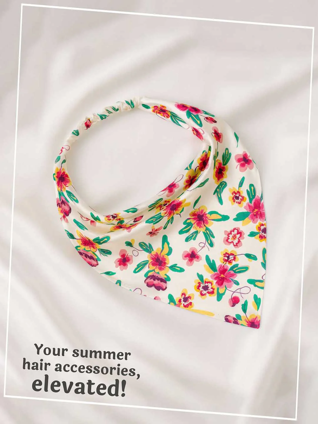Multi Bloom Headscarf - Image 5