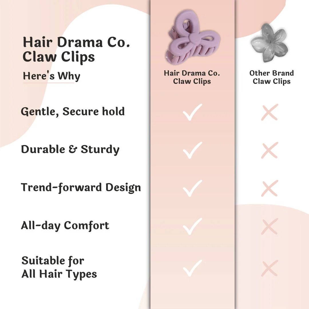 Multi Mini Claw Clip Set of 5 - Image 9