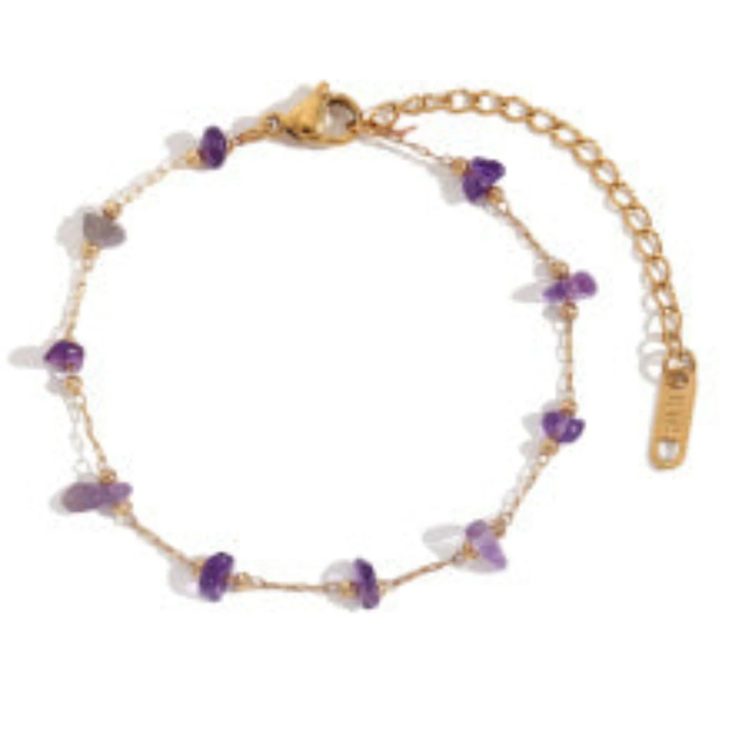 Natural Crused Stone Bracelet