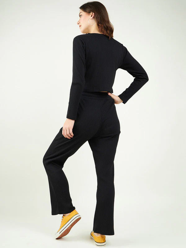 Women V Neck Top with Trouser - Image 4