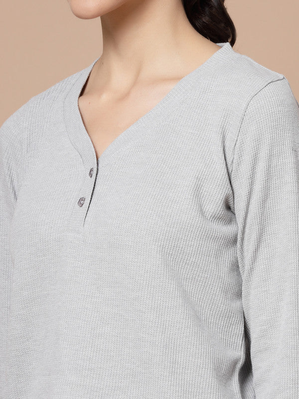 Women V Neck Top with Trouser - Image 5