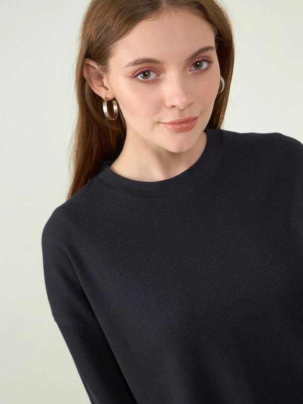 Women Black Odour Free  Co Ord Set - Image 2