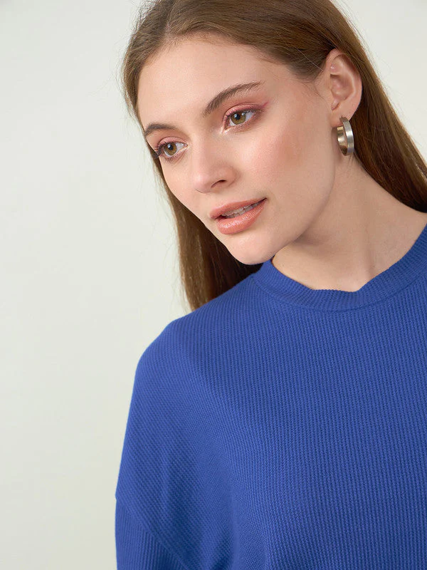 Women Blue Odour Free  Co Ord Set - Image 3