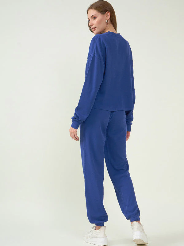Women Blue Odour Free  Co Ord Set - Image 6