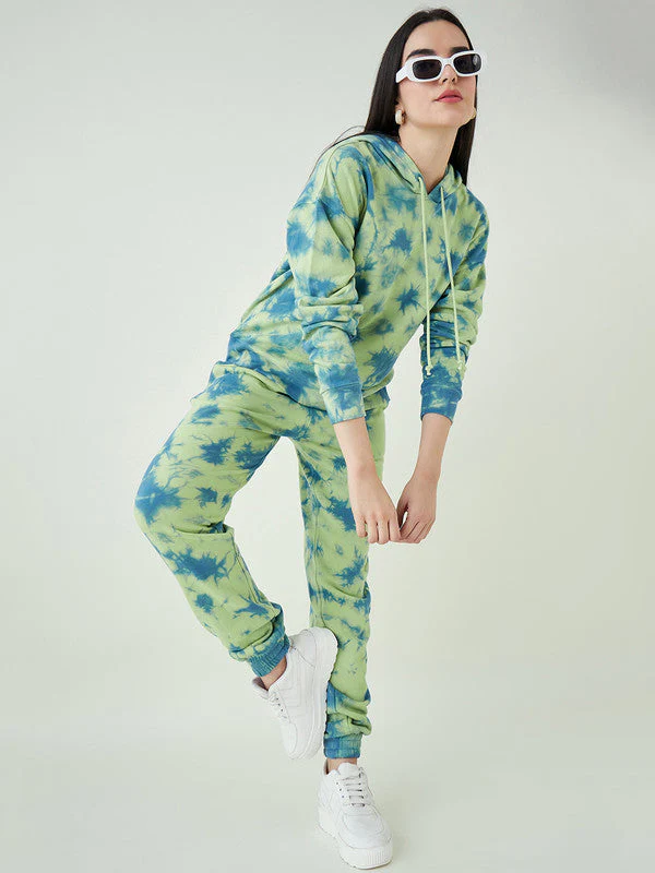Women Tie & Dye Sweatshirt Co-ords - Image 2