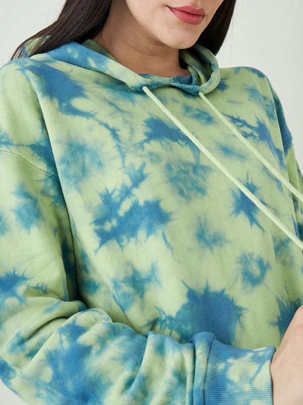 Women Tie & Dye Sweatshirt Co-ords - Image 5