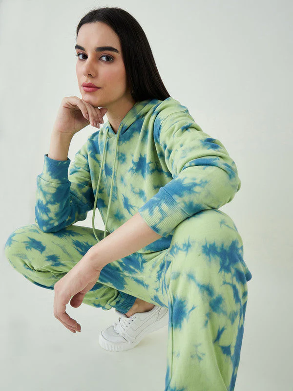 Women Tie & Dye Sweatshirt Co-ords - Image 6