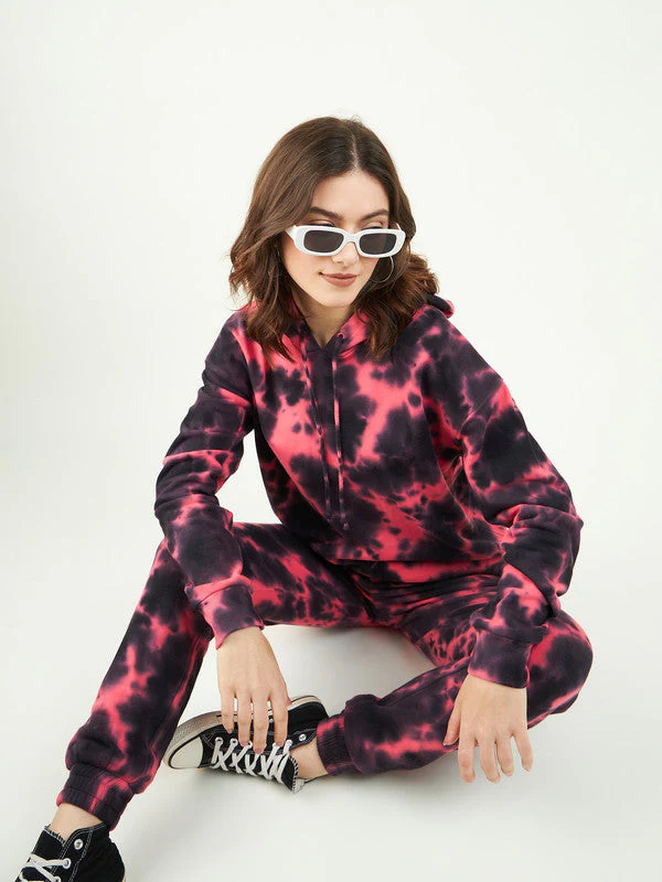 Women Multi Odour Free Hooded Co Ord Set - Image 6