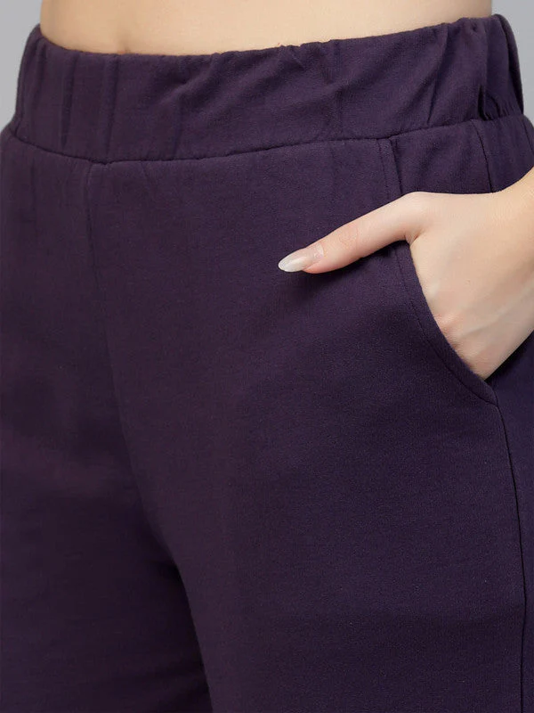 Women Cut Sleeve Top & Joggers Set - Image 5