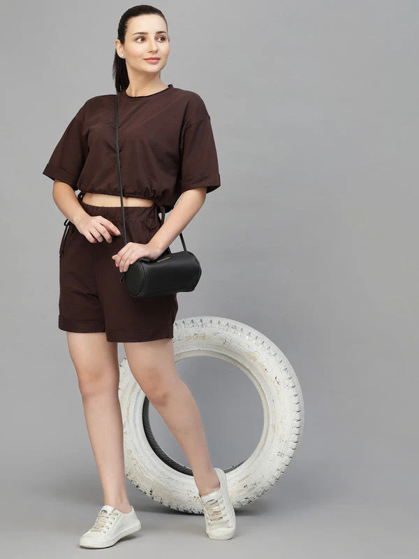 Women Shorts & T-shirt Co-ord Set - Image 4