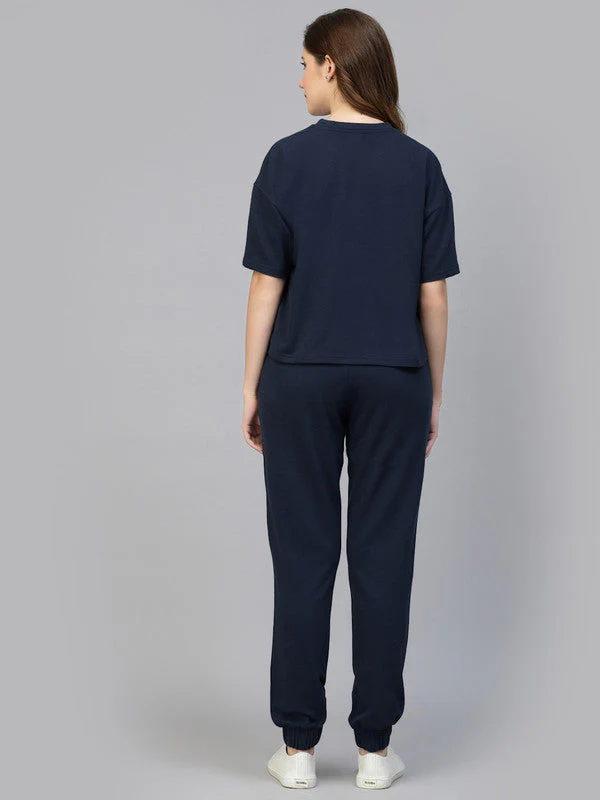 Women Drop Shoulder Relaxed fit Co-ord Set - Image 2