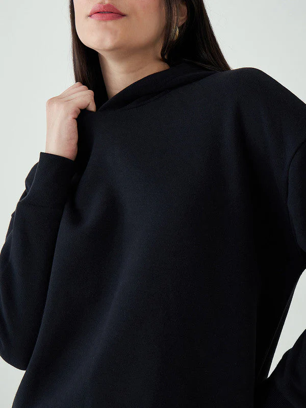 Women Black Odor-Free Sweatshirts - Image 5