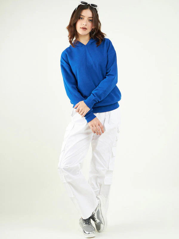 Women Blue Odor-Free Sweatshirts - Image 2