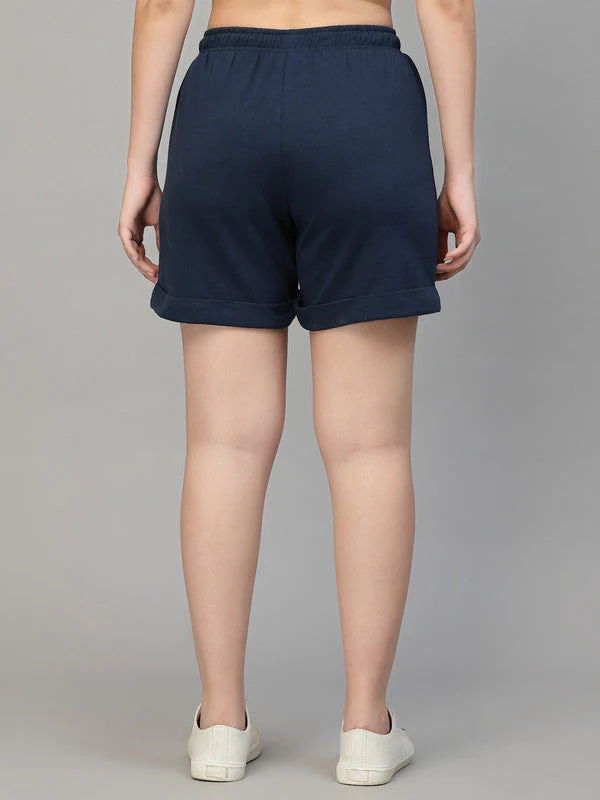 Women Blue Odour Free Shorts - Image 3