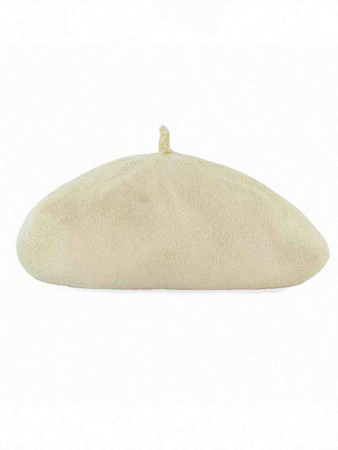 Off-white Wool Beret - Image 4