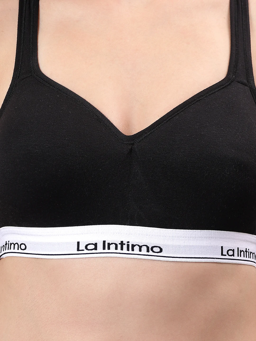 Padded Active Sports Cross Back Bra - Image 6