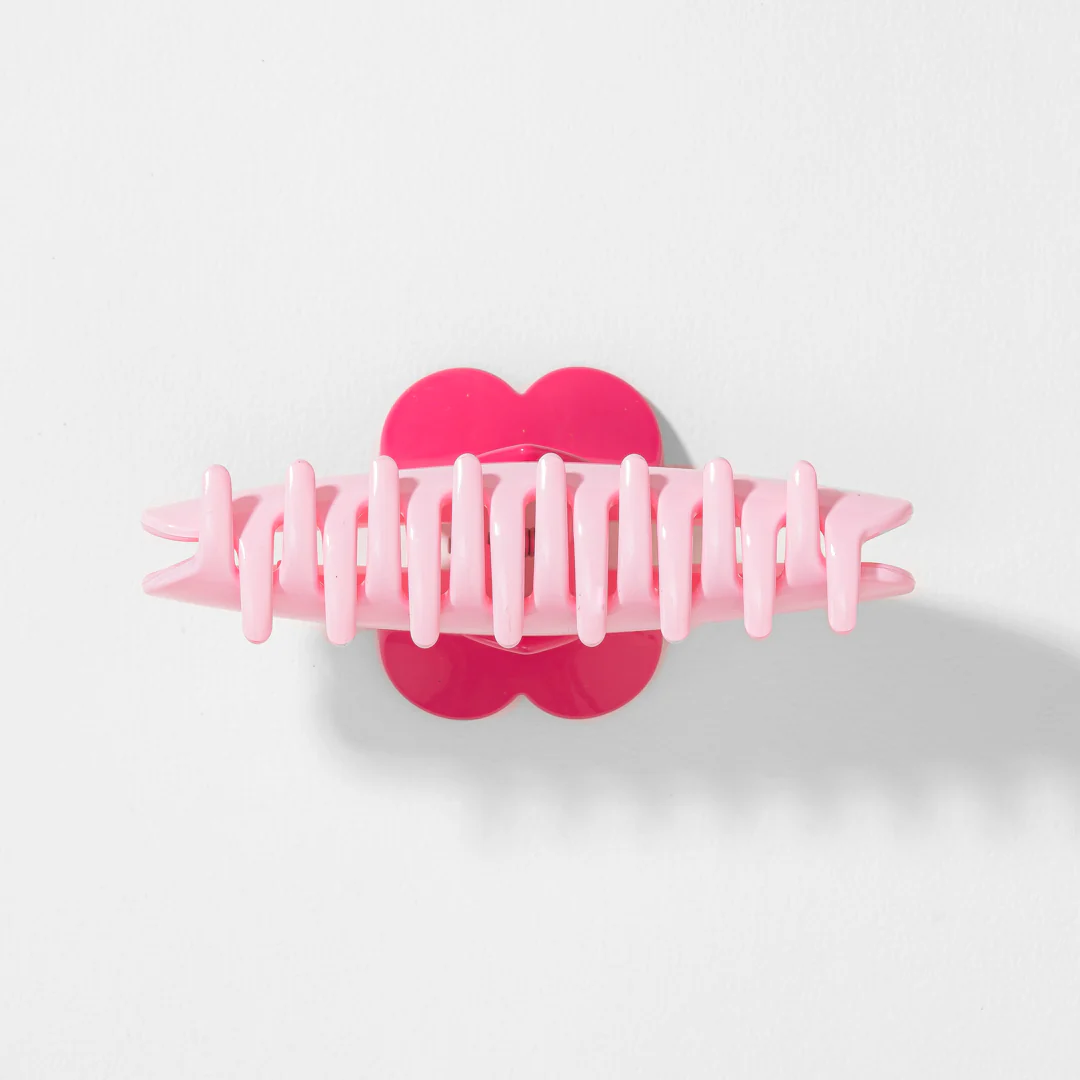 Pink Love Lock Claw Clip - Image 5