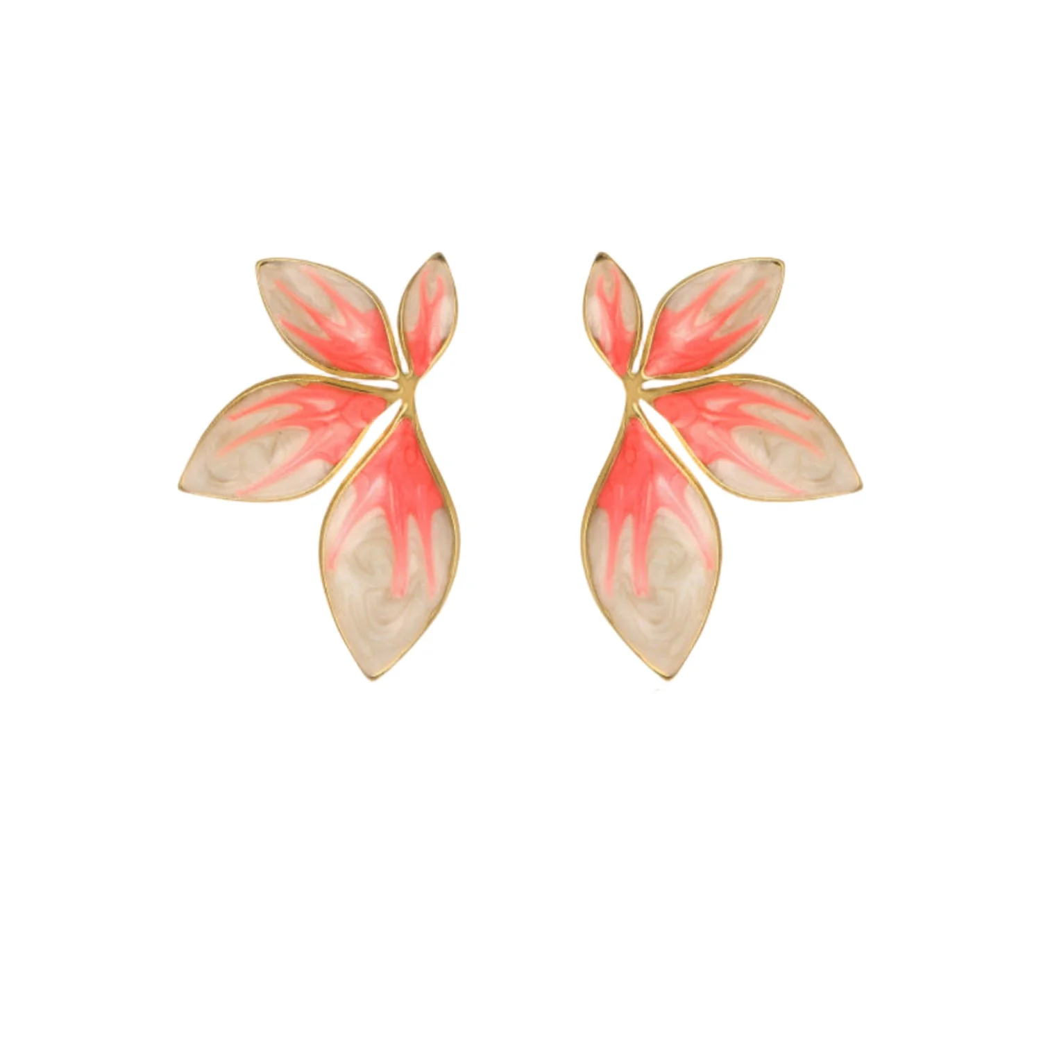 Pink Pin Earring